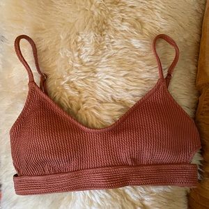 NWOT Hurley bikini swim top xs